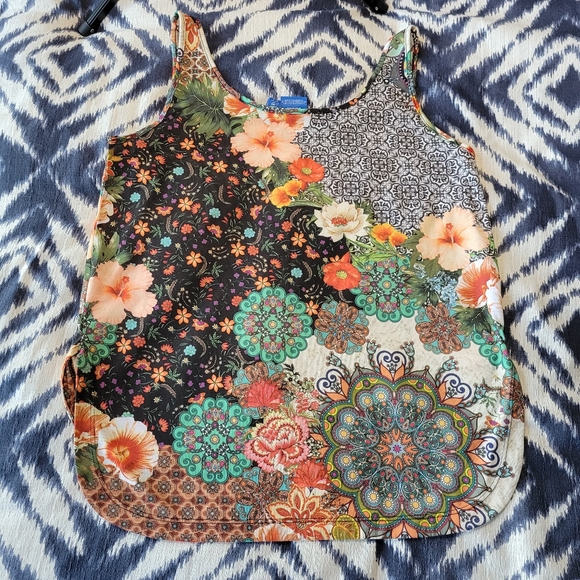 Adidas Originals Jardim Agharta x FARM Firebird Tank Top Sz S - Picture 3 of 4